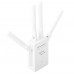 WiFi 1200Mbps Dual-Band 2.4G/5G 4 Antenna Extender Wireless Repeater WiFi Repeater 